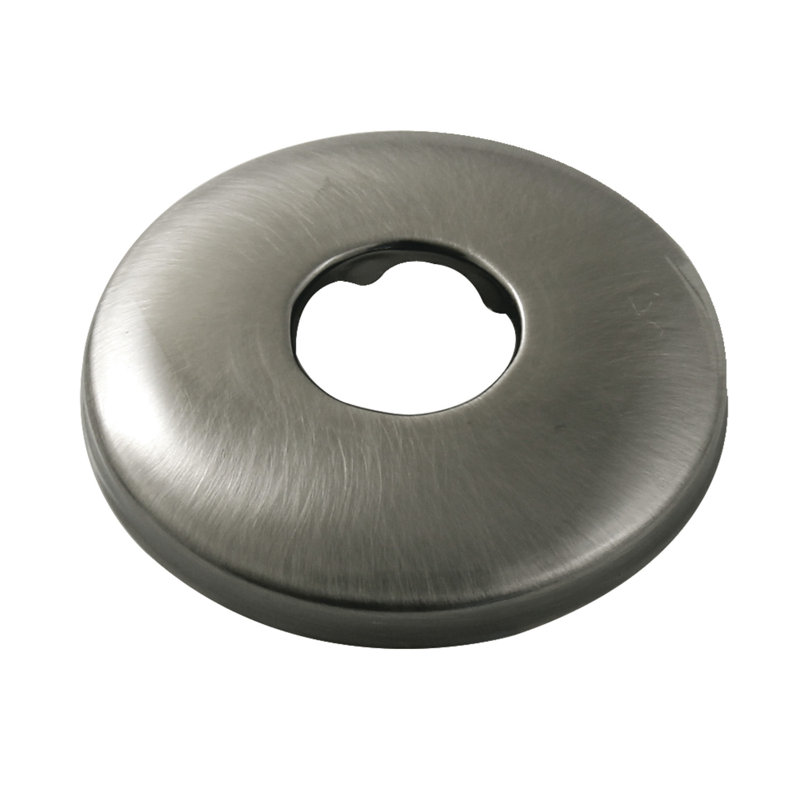 Bride de bras de douche ronde Kingston Brass, Acier inoxydable noir