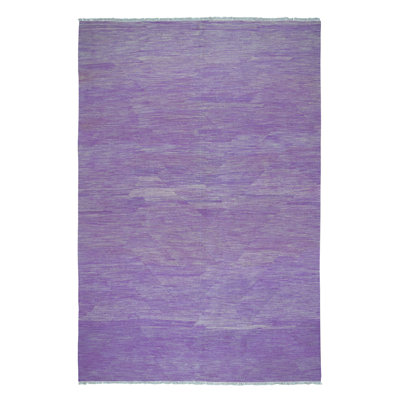 Quinte One-of-a-Kind 6'8" X 9'8" 2010s Area Rug in Purple