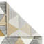 Machine Woven Grey/Yellow Rug-70523001