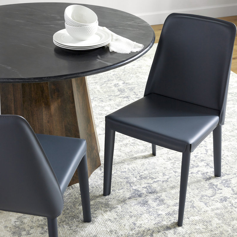 Rockport Modern Dining Chair, Navy Blue