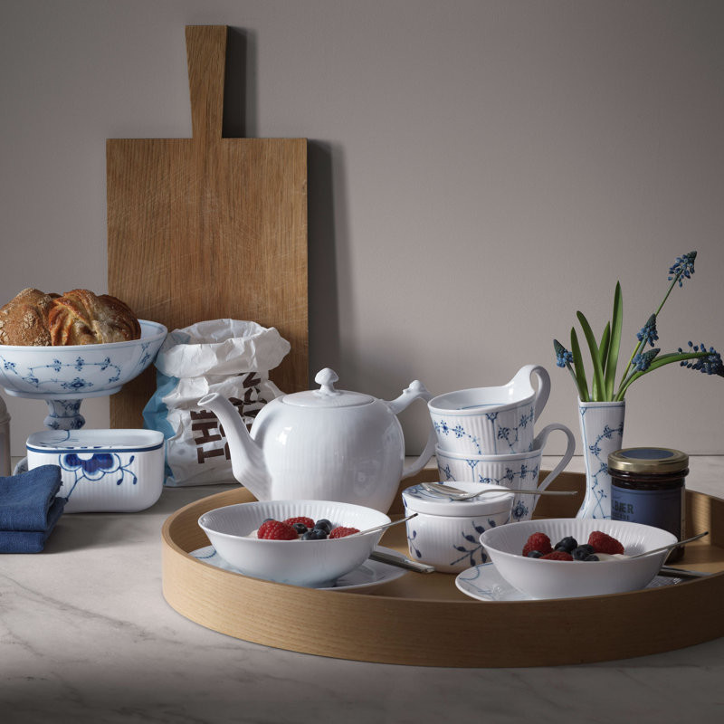 Royal Copenhagen Blue Fluted Plain Teacup