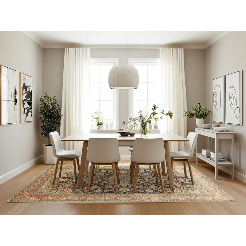 Kaylen Oriental Indoor Rug, Rectangle 7' x 10'