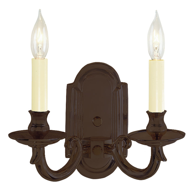 Candle Wall Light, Oil Rubbed Bronze
