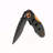 Folding Pocket Knife 3 in/7.6 cm 7Cr17Mov Blade Aluminum Handle Sharp