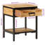 40cm W Solid Wood Bedside Table