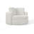 Aspen Lodge Faux Fur 49'' Wide Swivel Barrel Chair-1695334511