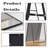 Full Length Mirror, Rectangle Floor Mirror For Entryway,Bedroom, Living Room ，Aluminum Alloy Frame，Full Length Mirror Floor Mirrors With Stand-545227701