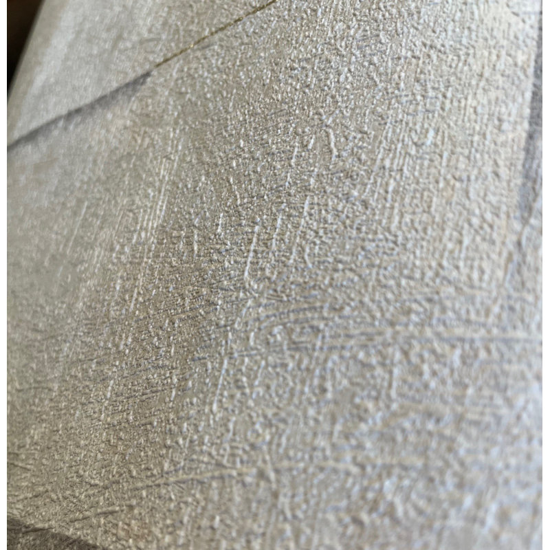 Papier peint blanc Prism Grid, Blanc