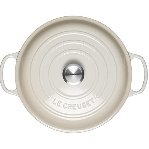 Le Creuset Signature Enameled Cast Iron Braiser with Lid, Shallot