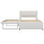 Lit plateforme tapissier avec lit gigogne-1461567766