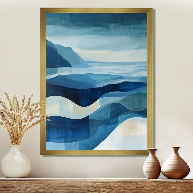 Ohemaa - Landscapes Canvas Art Print, 32" H x 16" W, Framed Print without Mat, Gold