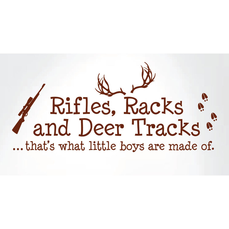 Landscape & Nature Non-Wall Damaging Wall Decal, Matte Brown