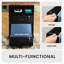 Classeur mobile 2 tiroirs, support d'imprimante mobile avec tablette de rangement ouverte-2114014370
