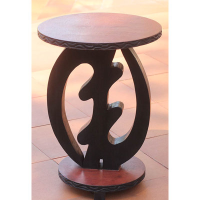 Ismaeel Solid Wood End Table
