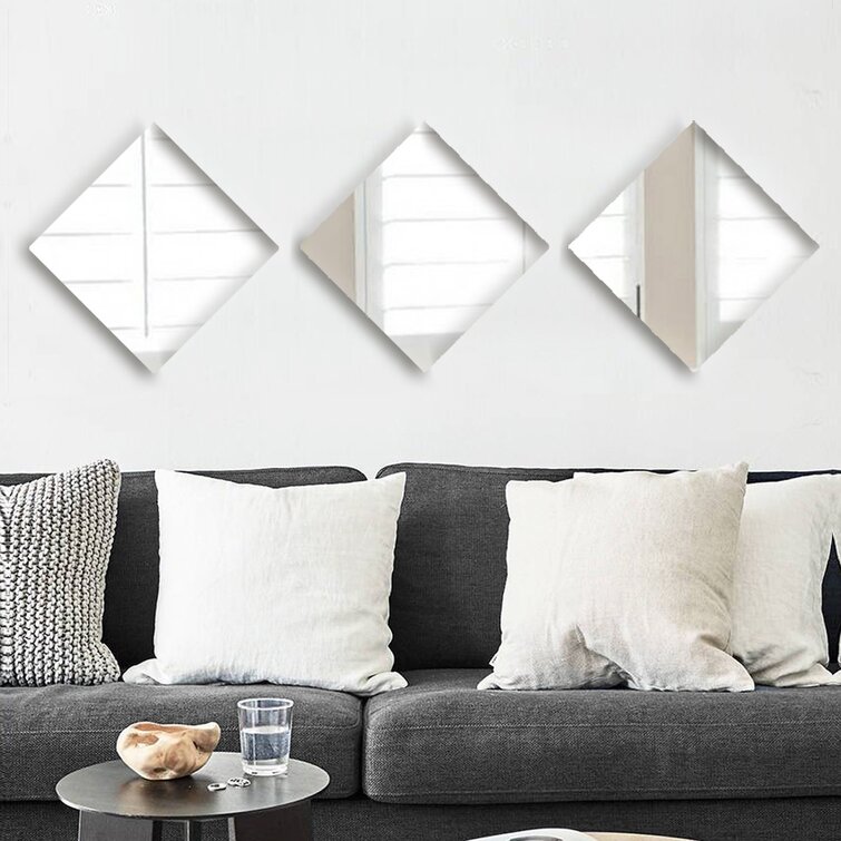 Living Room Modern Luxury Customized Art Stand Metal Mirror High