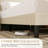 Modern Upholstered Platform Bed Frame With Adjustable Headboard, Textured Bouclé Fabric-1692321519-1692321515