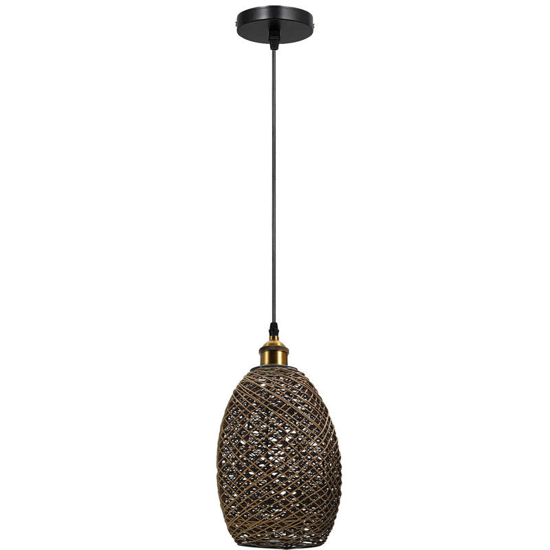 Leesville 1 - Light Black Jar Pendant