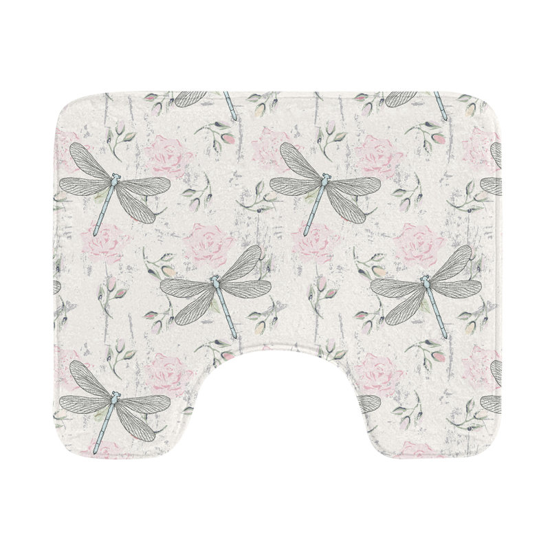  Tapis de salle de bain Shabby Flora