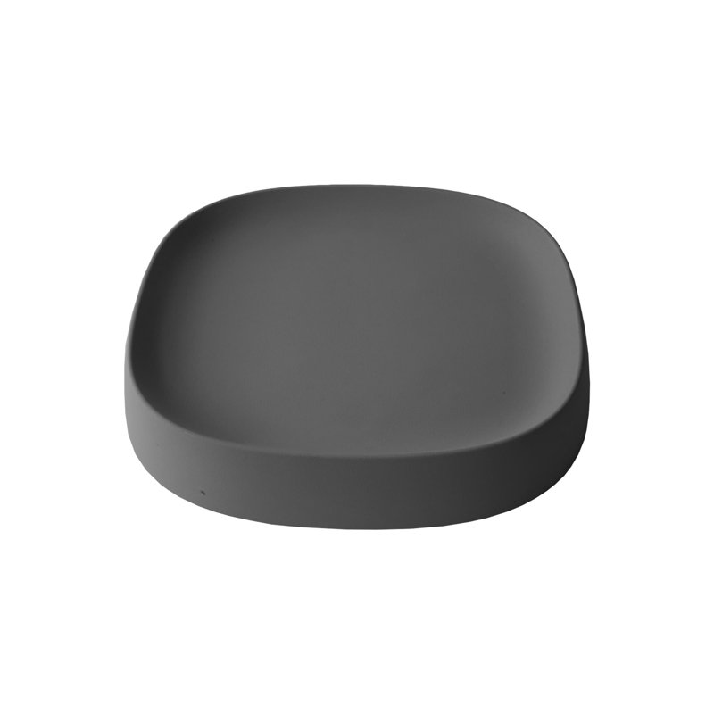 Bac à plantes Pebble, Gris ardoise, H 4 po x l 19 po x P 17 po