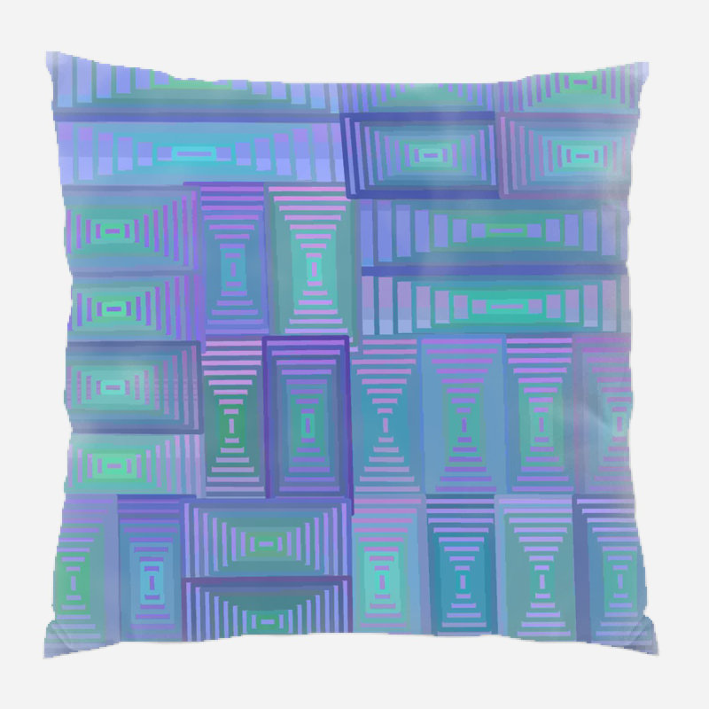 Coussin abstrait