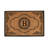Issac Natural Coir 36" X 72" Entry Double Monogrammed Doormat -1057042230