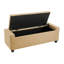 Banc de rangement avec repose-pieds Ayob-2018872683