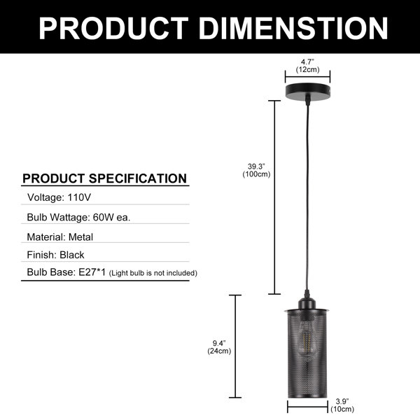 Dimensions du produit