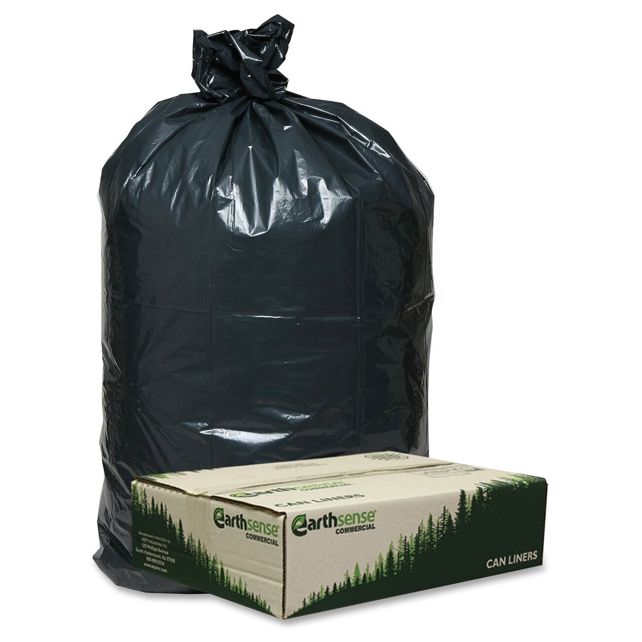 WEBSTER INDUSTRIES33 Gallons Resin Trash Bags - 100 Count & Reviews