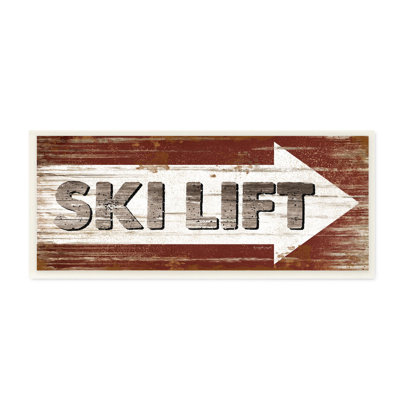"Ski Lift", impression sur toile