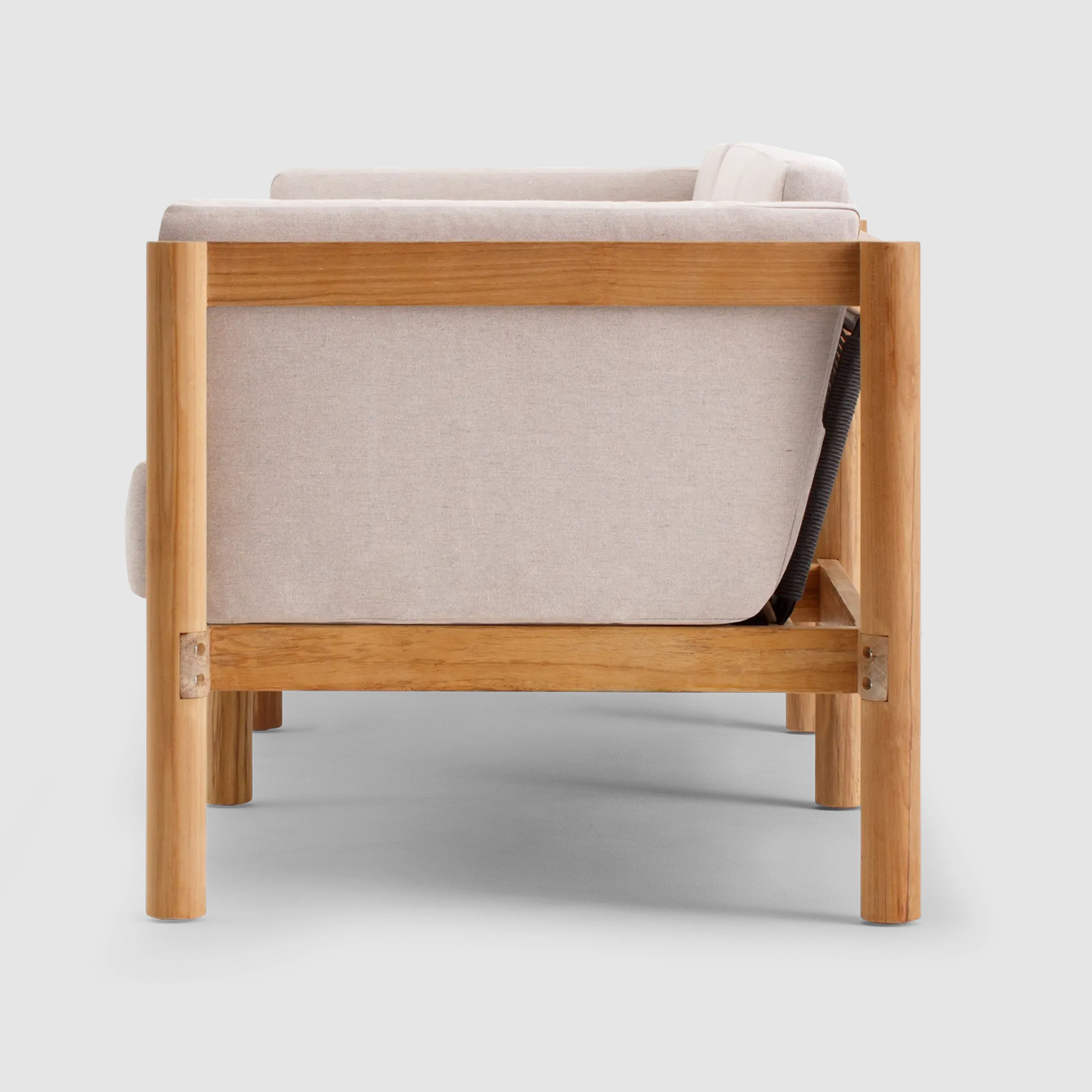 Haven 93" Sunbrella® Patio Sofa, Sunbrella Ashe