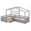 Lit plateforme simple avec trois tiroirs de rangement-1661594554