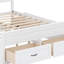 Base de lit en bois avec tiroirs-530677846