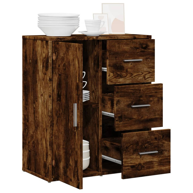 Ogletree 60cm Sideboard, Smoked Oak