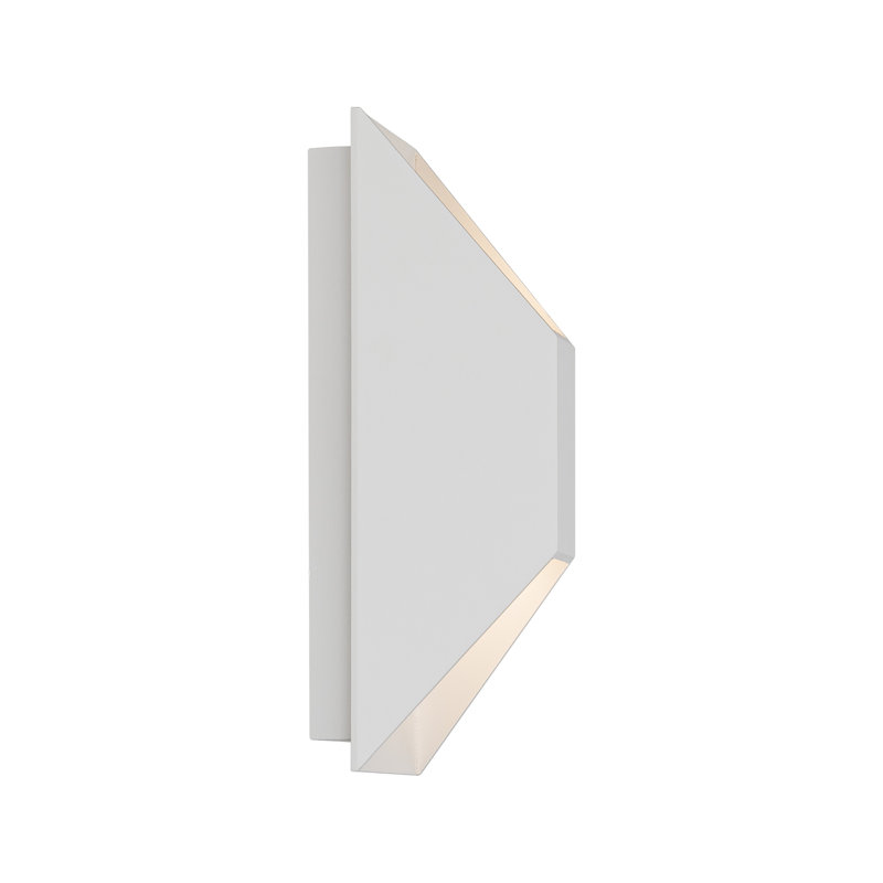 Maglev 2 - Light LED Flush Mounted Sconce, 3000K, 10" H x 5.5" W x 3.625" D, White