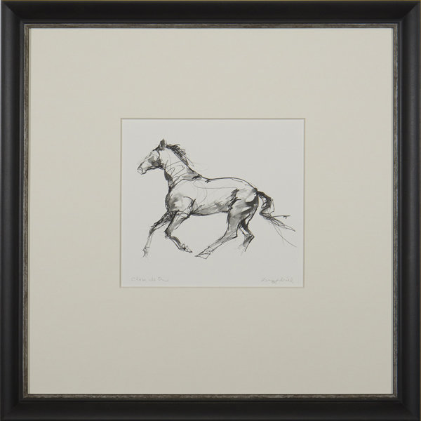 Chase is on Framed Drawing Print