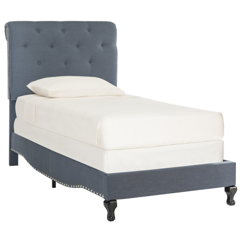 Bazeley Panel Bed by Harriet Bee, Navy, Full