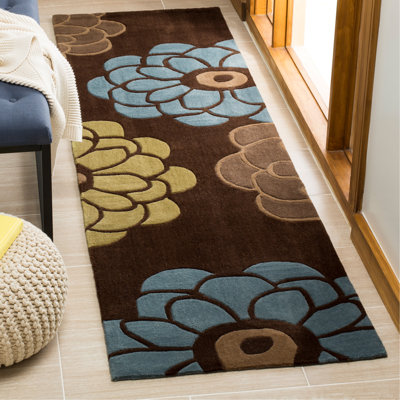 Modern Art Hand-Tufted Multi-Coloured Area Rug