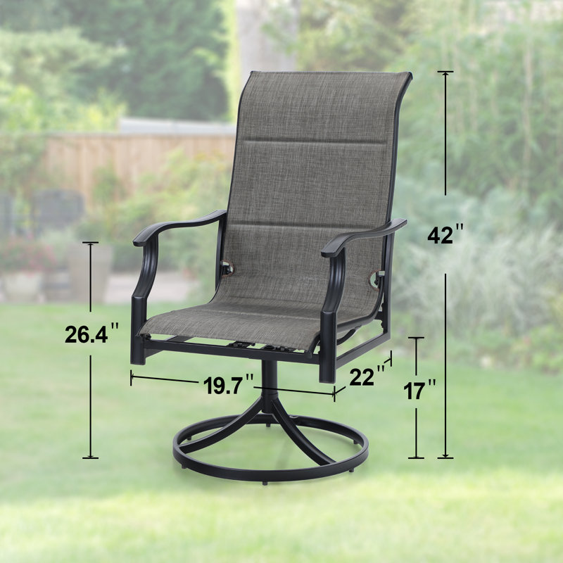 Leonard 6 - Person Patio Dining Set with Rectangular Table
