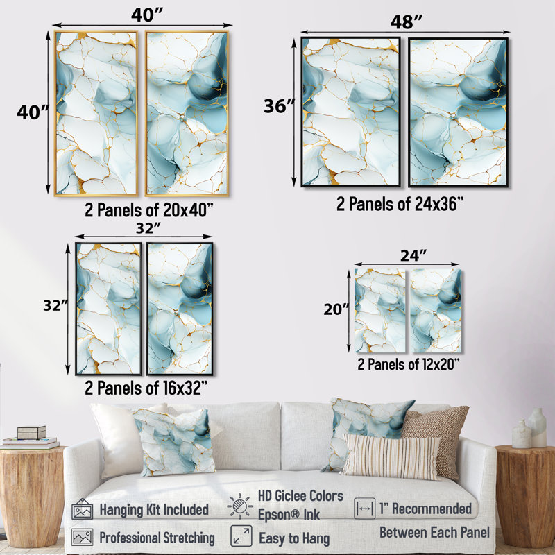 Oriental Elegance, 36" H x 48" W, Impression encadrée flottante, Gold