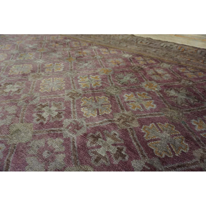 Antique Large Chinese - Baotou Knotted Rug