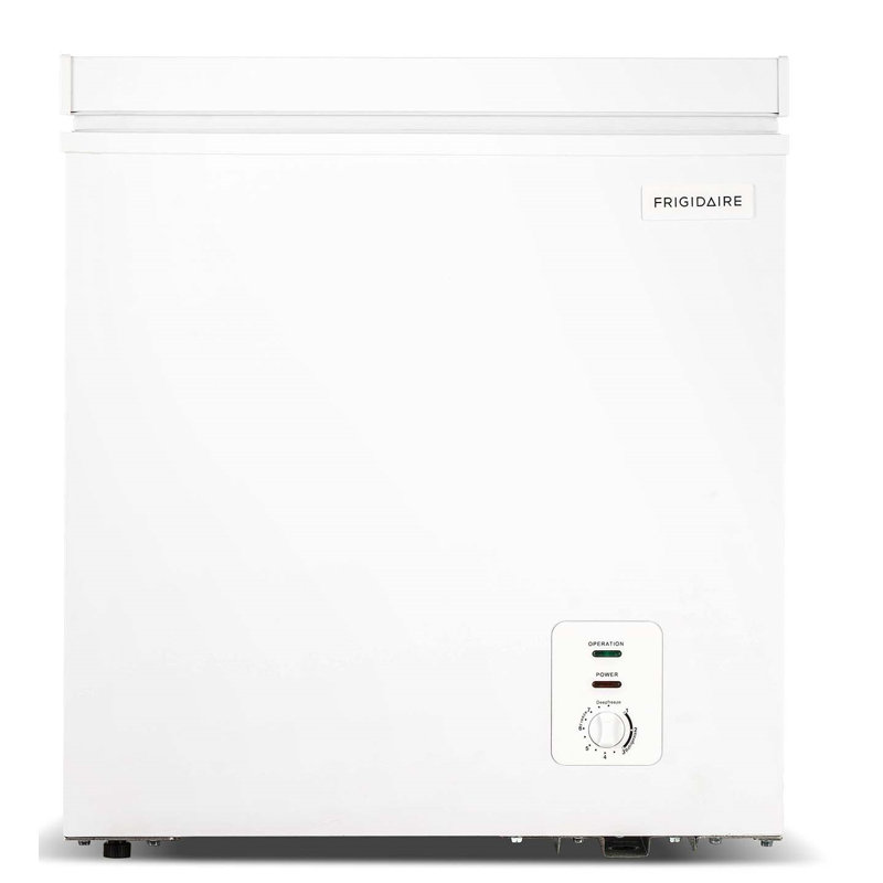 Frigidaire 2.1 Cu. Ft. Chest Freezer, Garage Ready Deep Freezer in White