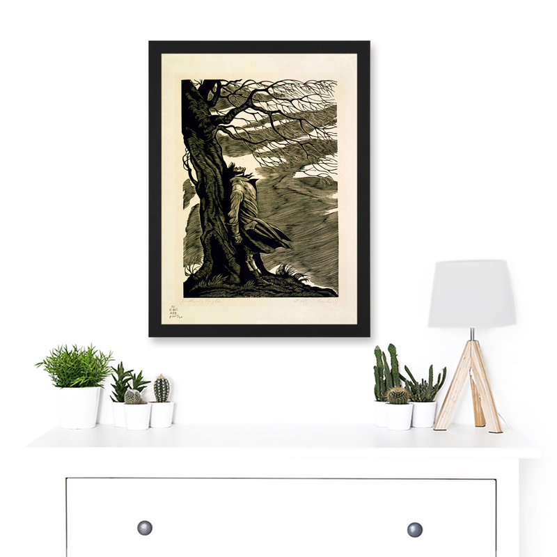 Heathcliff Wuthering Heights Bronte - Single Picture Frame Print
