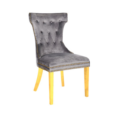 Chaise d'appoint en velours touffeté de 21 po de largeur Jiaruo