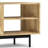 Reeves SOLID MANGO WOOD TV Media Stand in Natural For TVs up to 65 inches