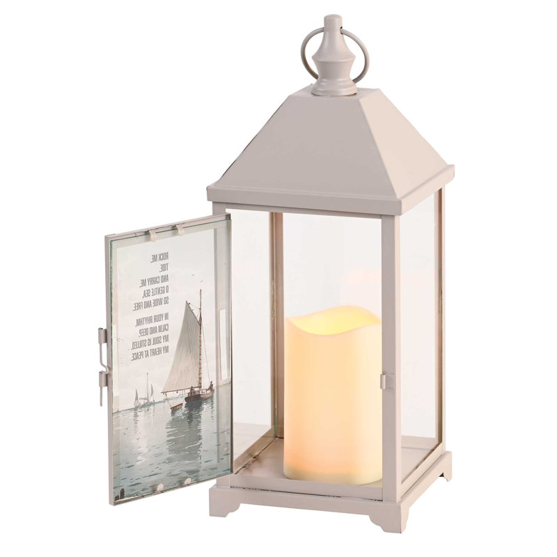 Lantern Sailboat Rock Me Tide