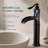 SoftStream Waterfall Vessel Oil-Rubbed Bronze Single Hole, Single Handle Bathroom Sink Faucet-55043190