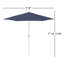 Parasol de marché 86,3 po Kenne-1237274017-1261546530