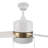 Flint 52" Ceiling Fan with pull chains,Light Kit Included,Work with stable and silent motor