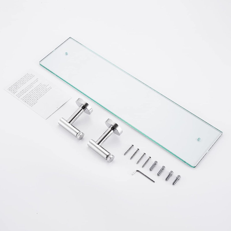 Ekkart Glass Floating Shelf