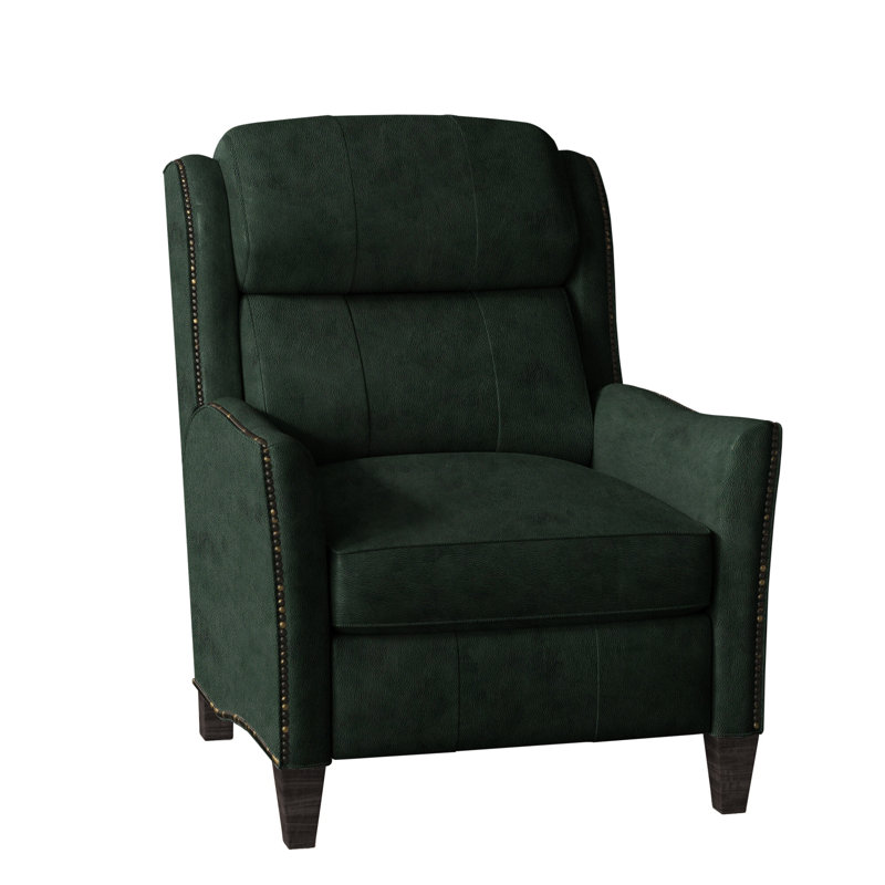 Lancaster Recliner, Anilina Hunter Genuine Leather, Plantation, Power